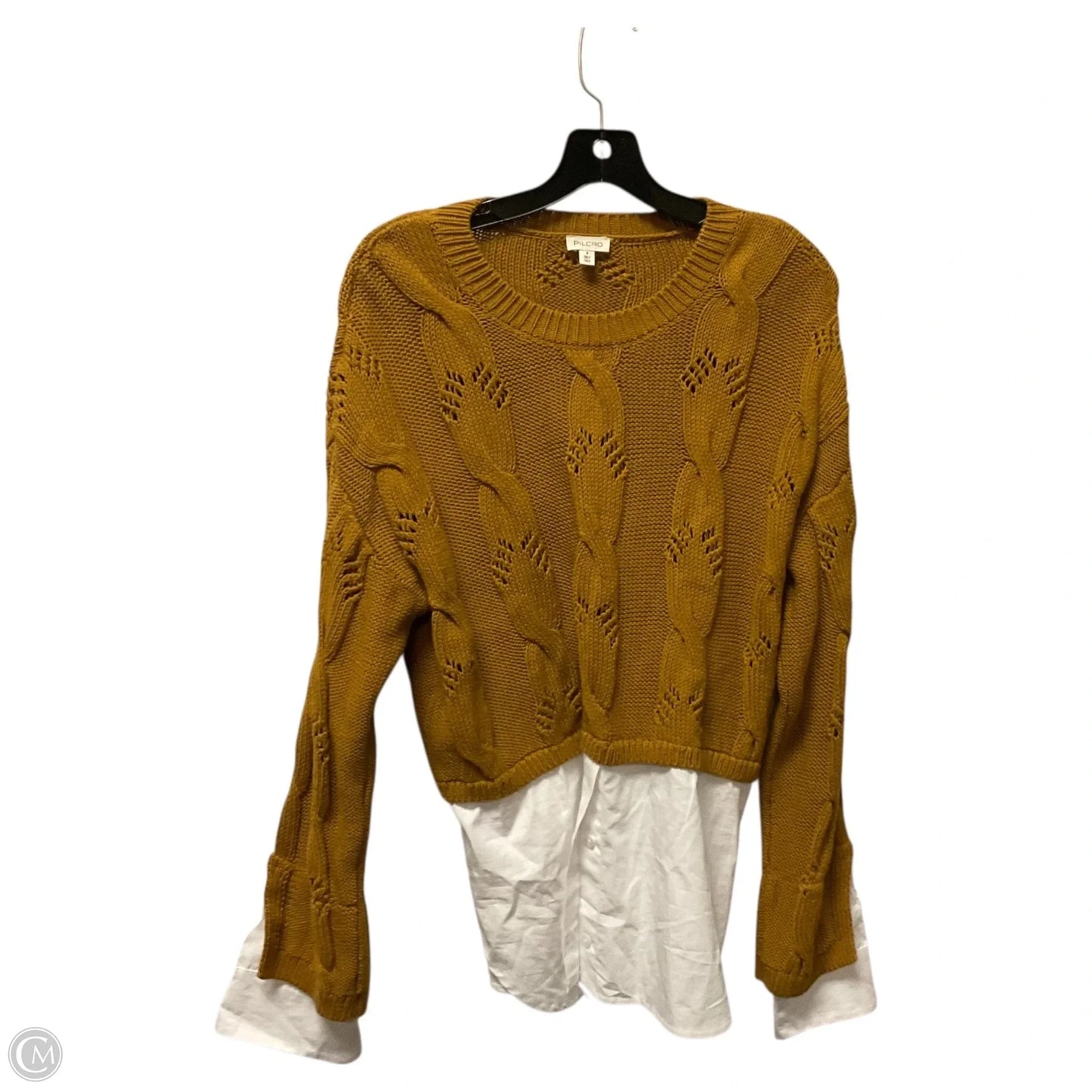 Sweater By Pilcro In Yellow, Size: S