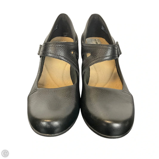 Shoes Heels Block By Clarks In Black, Size: 8.5
