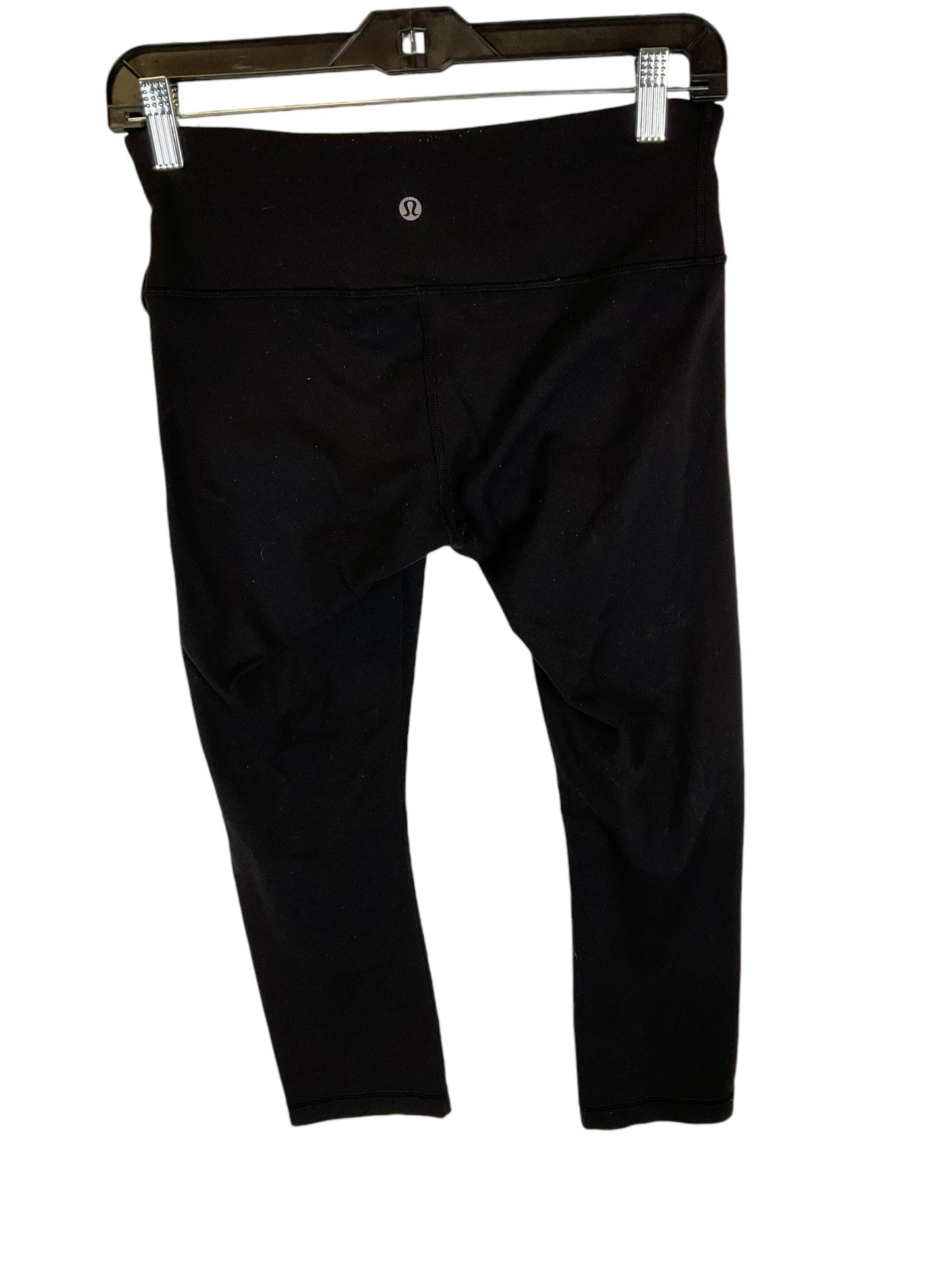 Athletic Capris By Lululemon In Black, Size: 6