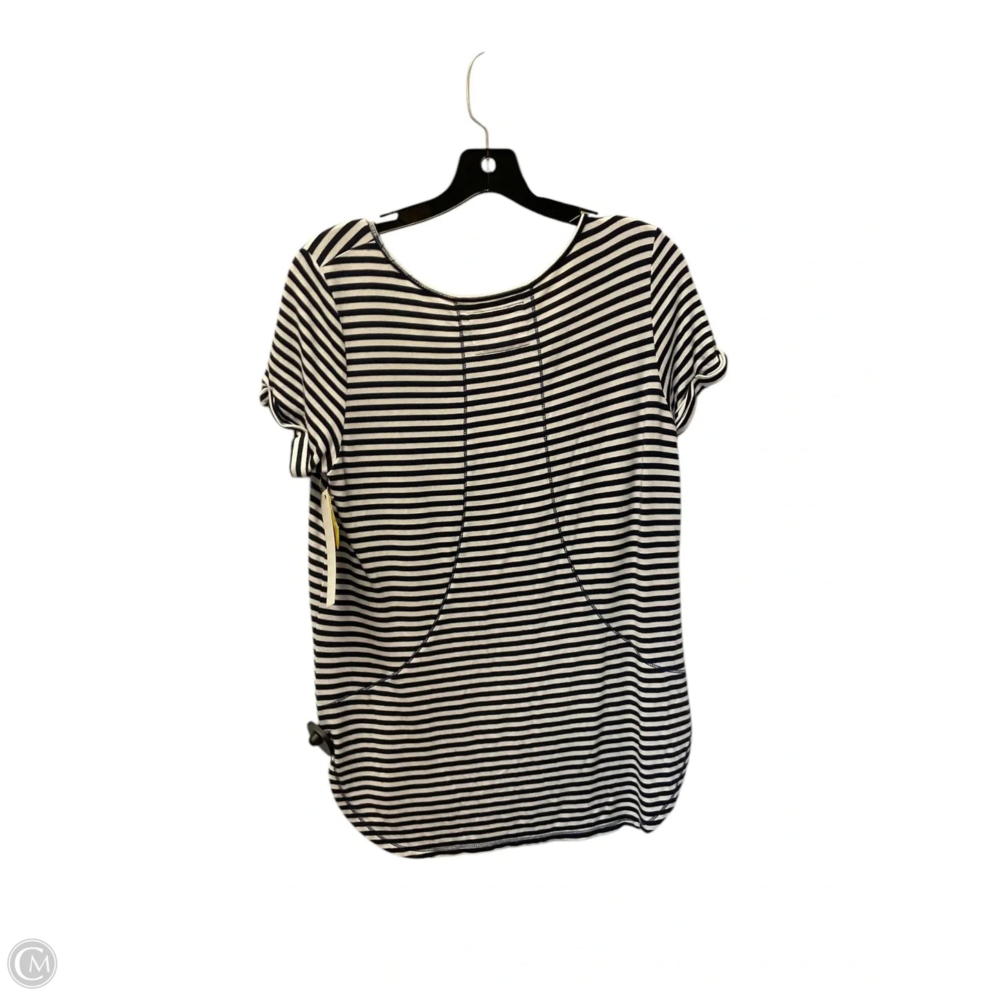 Top Short Sleeve Designer By Lilly Pulitzer In Striped Pattern, Size: S