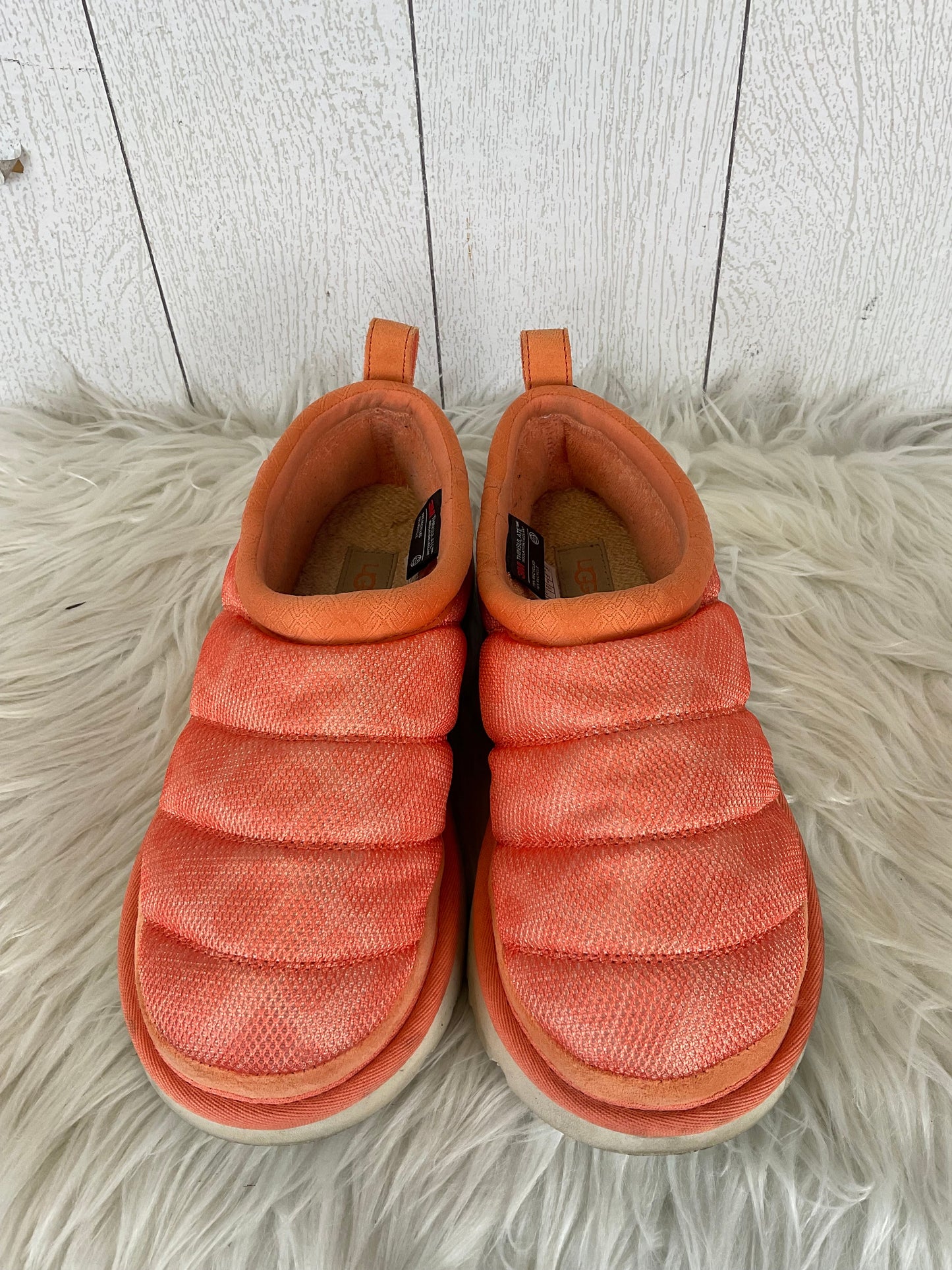 Shoes Designer By Ugg In Orange, Size: 8