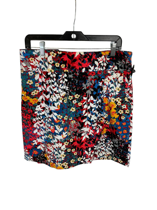 Skort By Soft Surroundings In Floral Print, Size: 3x