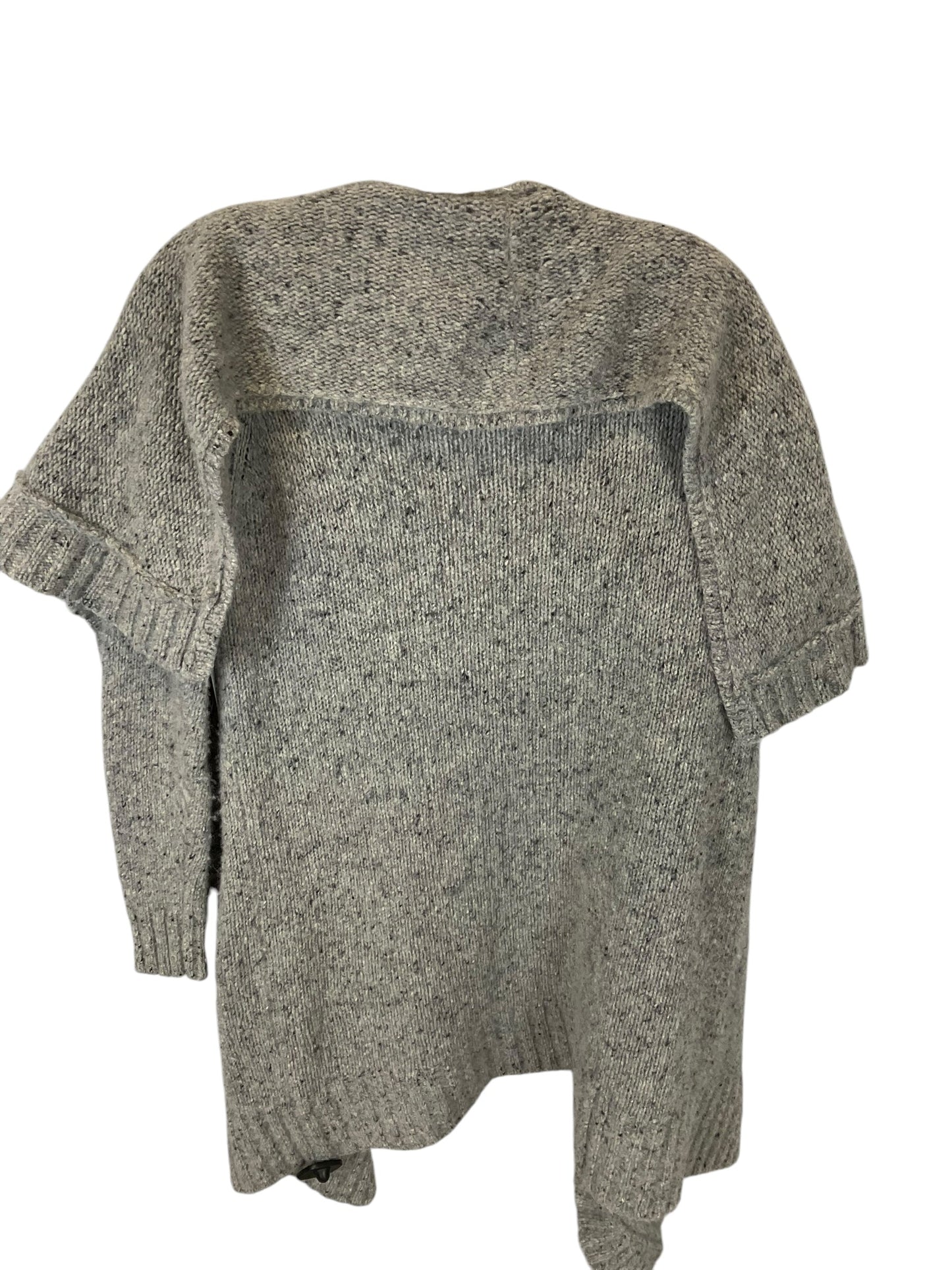 Sweater Cardigan Designer By Michael By Michael Kors In Grey, Size: S