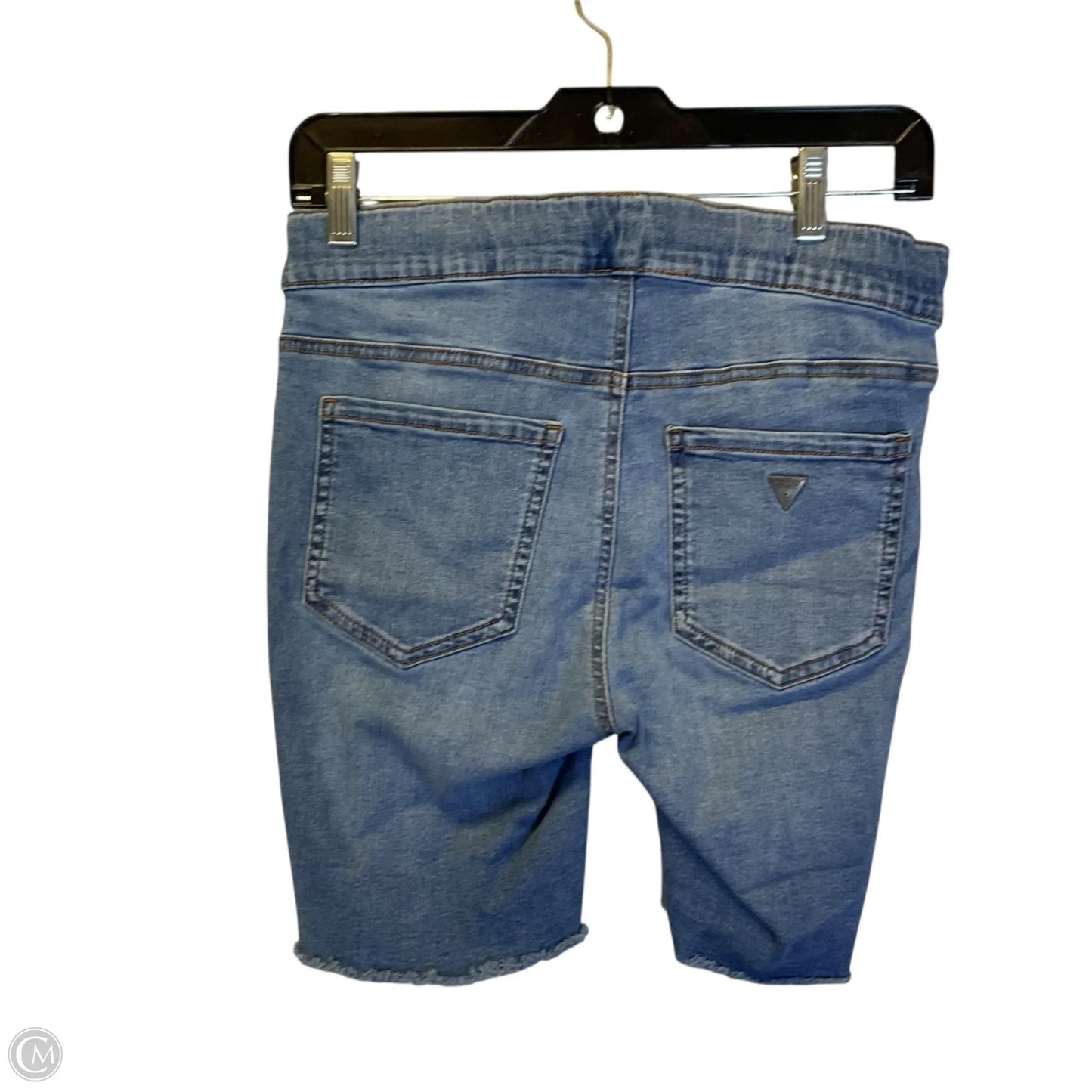 Shorts By Guess In Blue Denim, Size: S