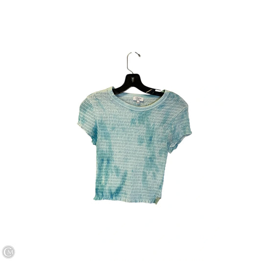 Top Short Sleeve By Crown And Ivy In Blue, Size: M