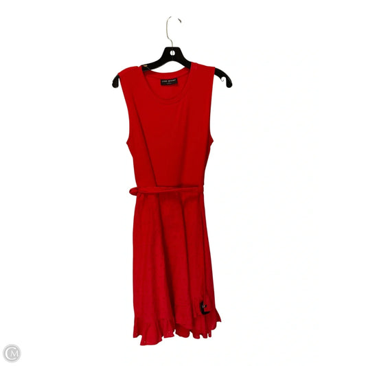 Dress Party Midi By Lane Bryant In Red, Size: 14
