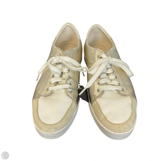 Shoes Sneakers By Cole-haan In Gold, Size: 7.5