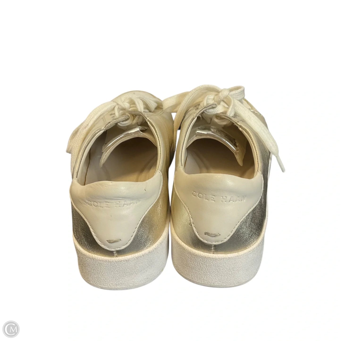 Shoes Sneakers By Cole-haan In Gold, Size: 7.5