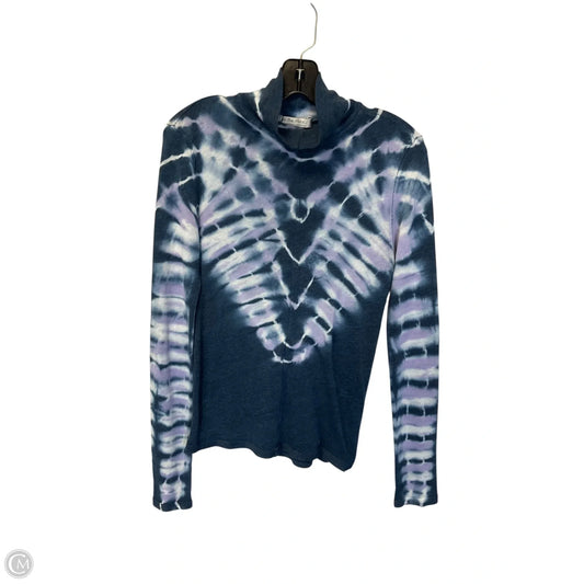 Top Long Sleeve By We The Free In Blue & Purple, Size: S