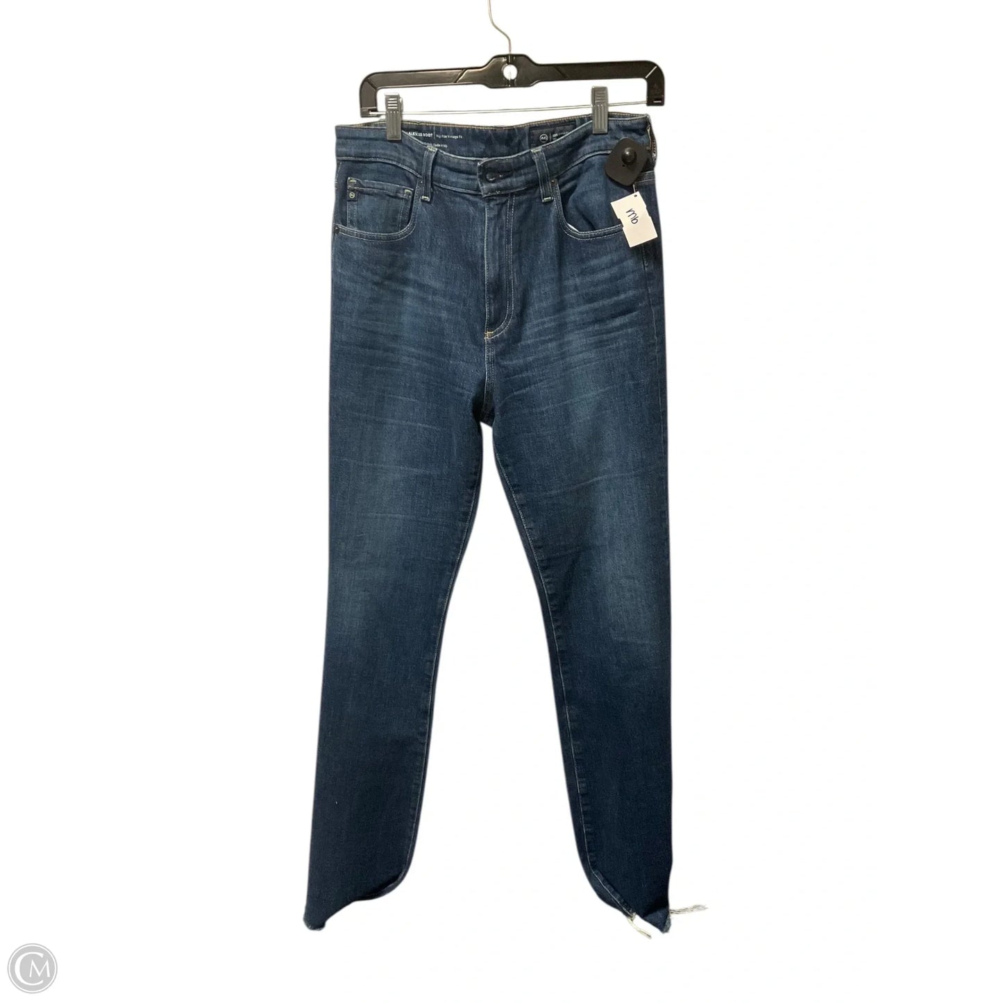 Jeans Boot Cut By Adriano Goldschmied In Blue Denim, Size: 6