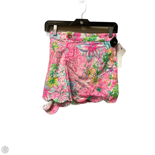 Shorts Designer By Lilly Pulitzer In Multi-colored, Size: 14