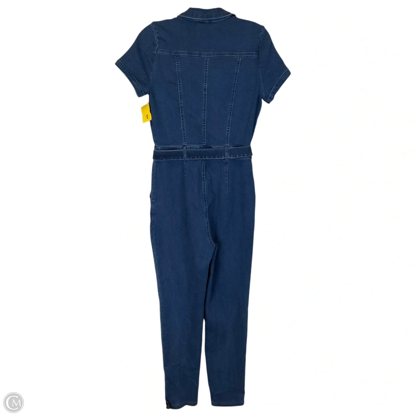 Jumpsuit By Haute Monde In Blue Denim, Size: L