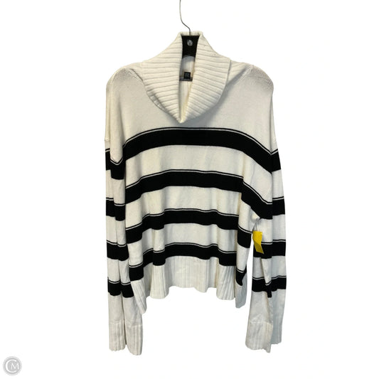 Top Long Sleeve By Laundry In Striped Pattern, Size: L