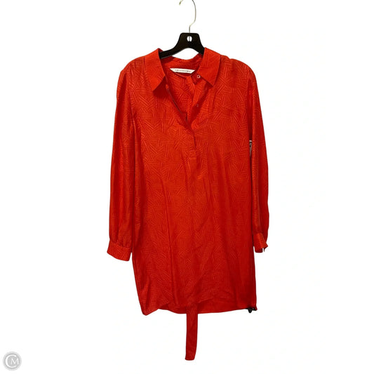Dress Designer By Diane Von Furstenberg In Orange, Size: S