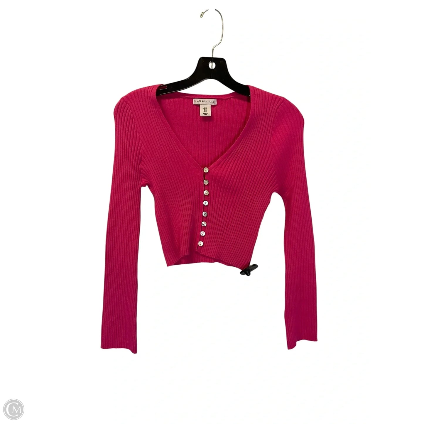 Cardigan By Sincerely Jules In Pink, Size: S