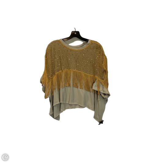 Top Short Sleeve By Free People In Beige, Size: M
