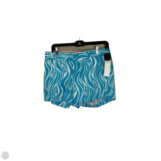 Shorts Designer By Lilly Pulitzer In Blue & White, Size: 8