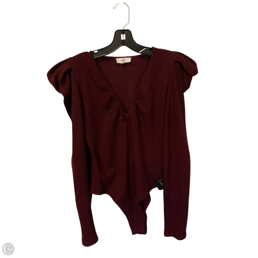 Bodysuit By Entro In Red, Size: M