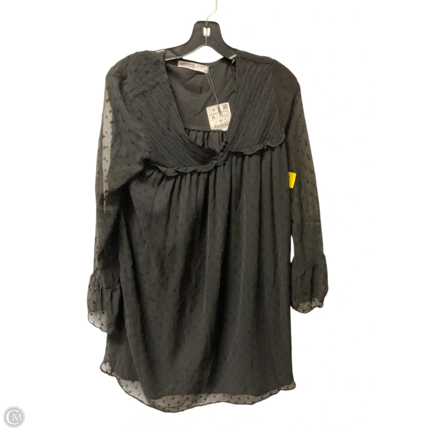 Dress Casual Short By Zara Basic In Black, Size: M