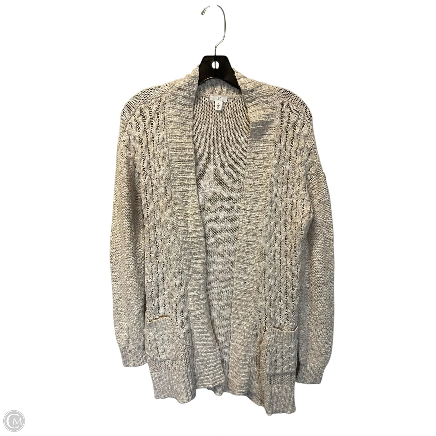 Sweater Cardigan By Bp In Cream, Size: S