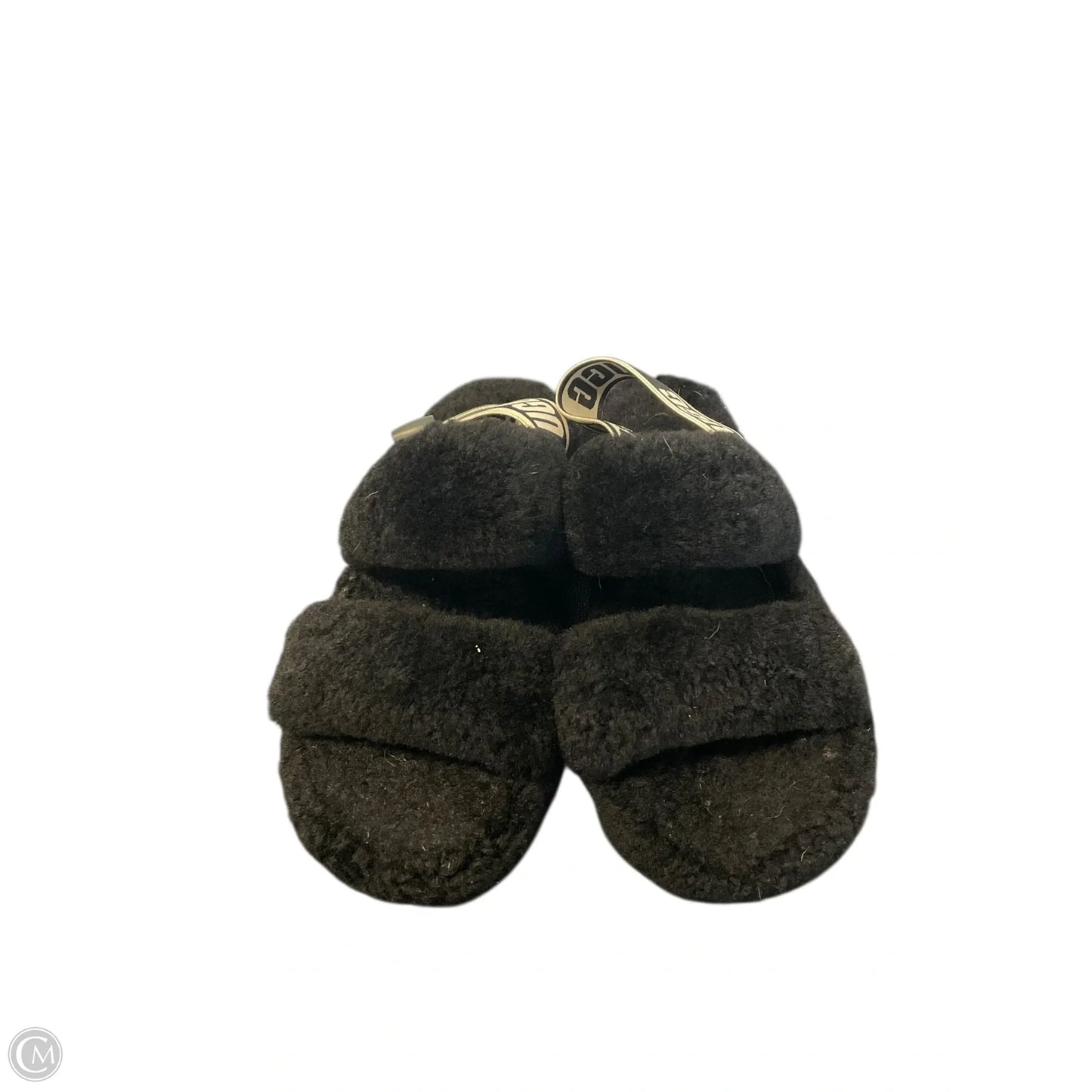 Sandals Designer By Ugg In Black, Size: 6