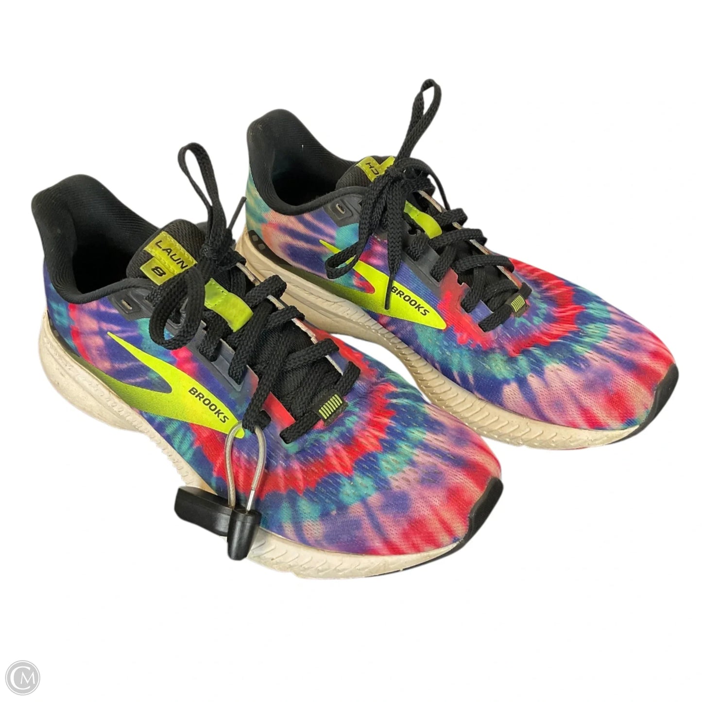Shoes Athletic By Brooks In Tie Dye Print, Size: 8