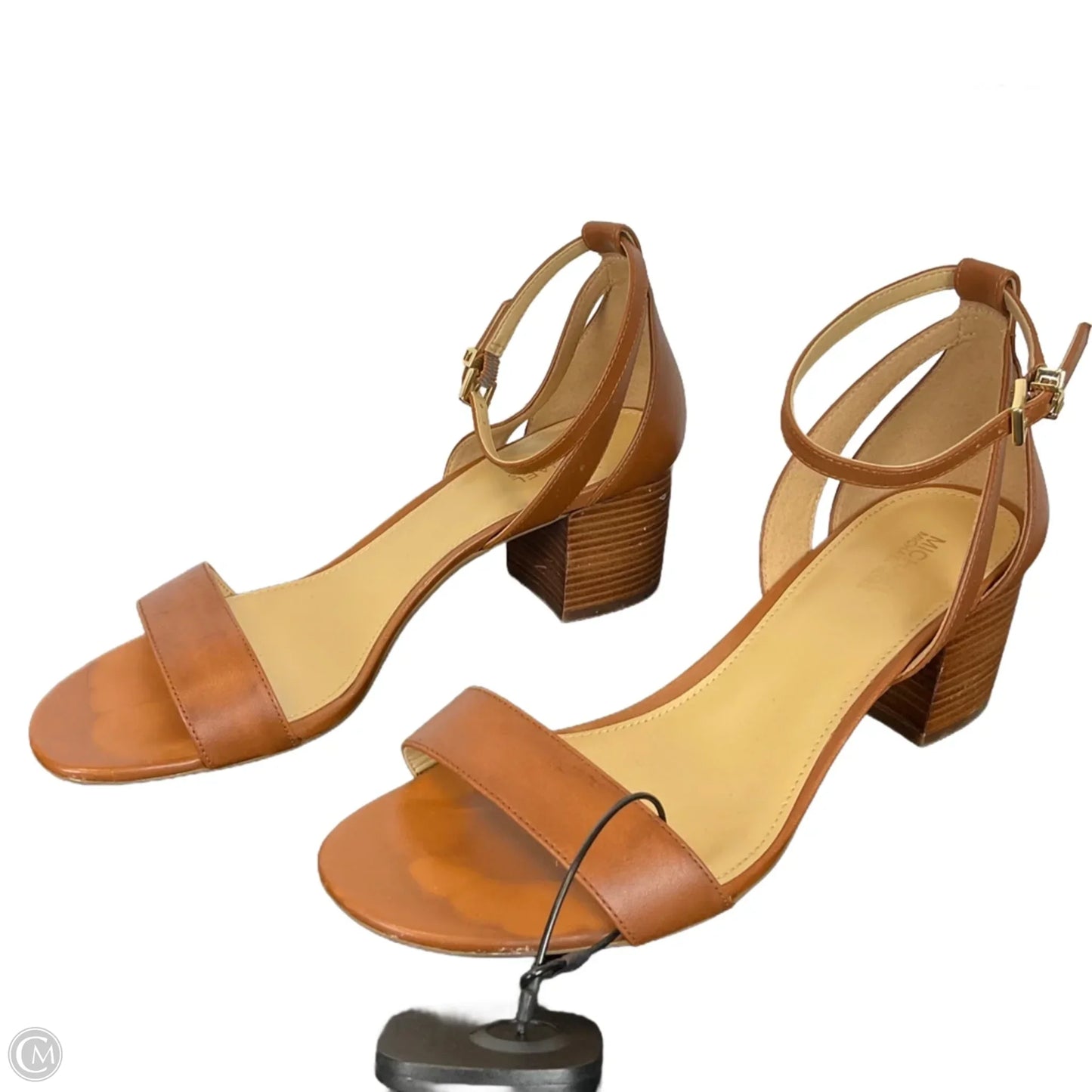 Sandals Designer By Michael Kors In Brown, Size: 7