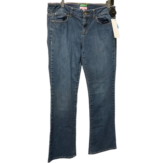 Jeans Designer By Lilly Pulitzer In Blue Denim, Size: 8