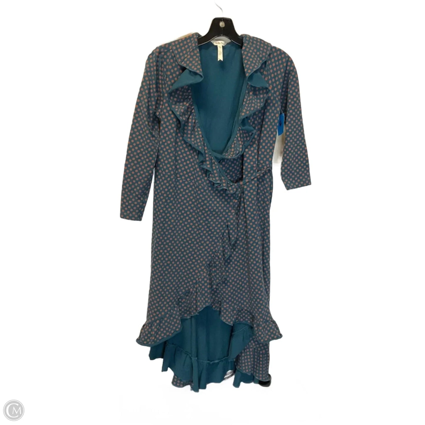 Dress Casual Midi By Matilda Jane In Teal, Size: M