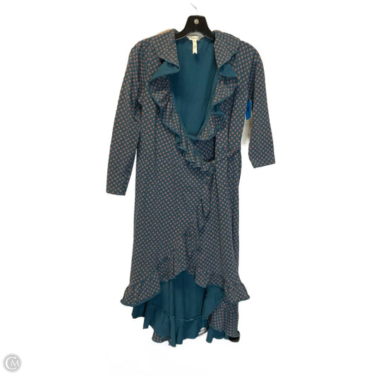 Dress Casual Midi By Matilda Jane In Teal, Size: M