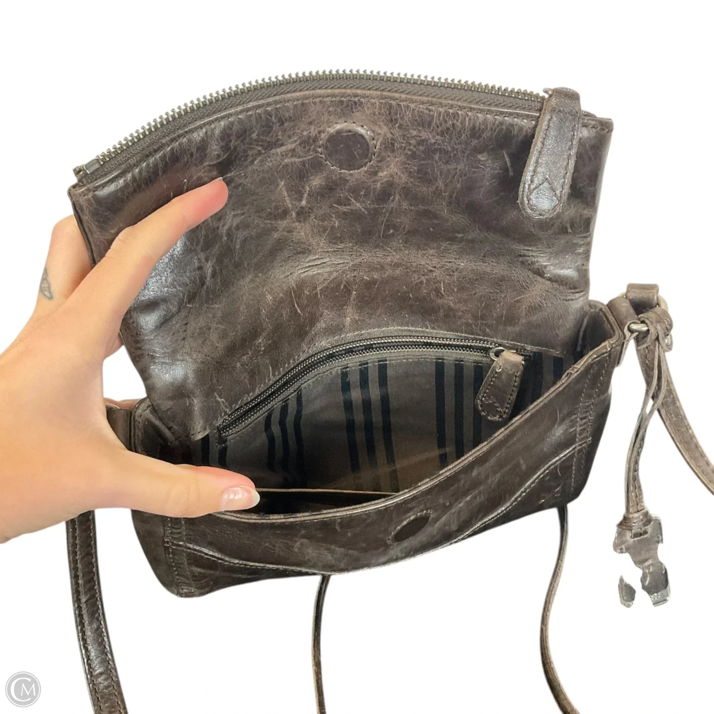 Crossbody Designer By Frye, Size: Small