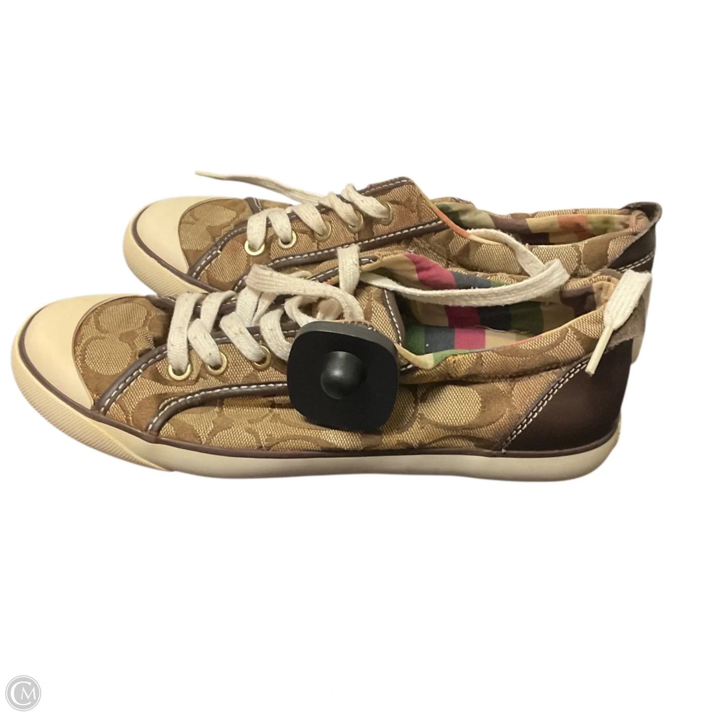 Shoes Designer By Coach In Brown, Size: 8