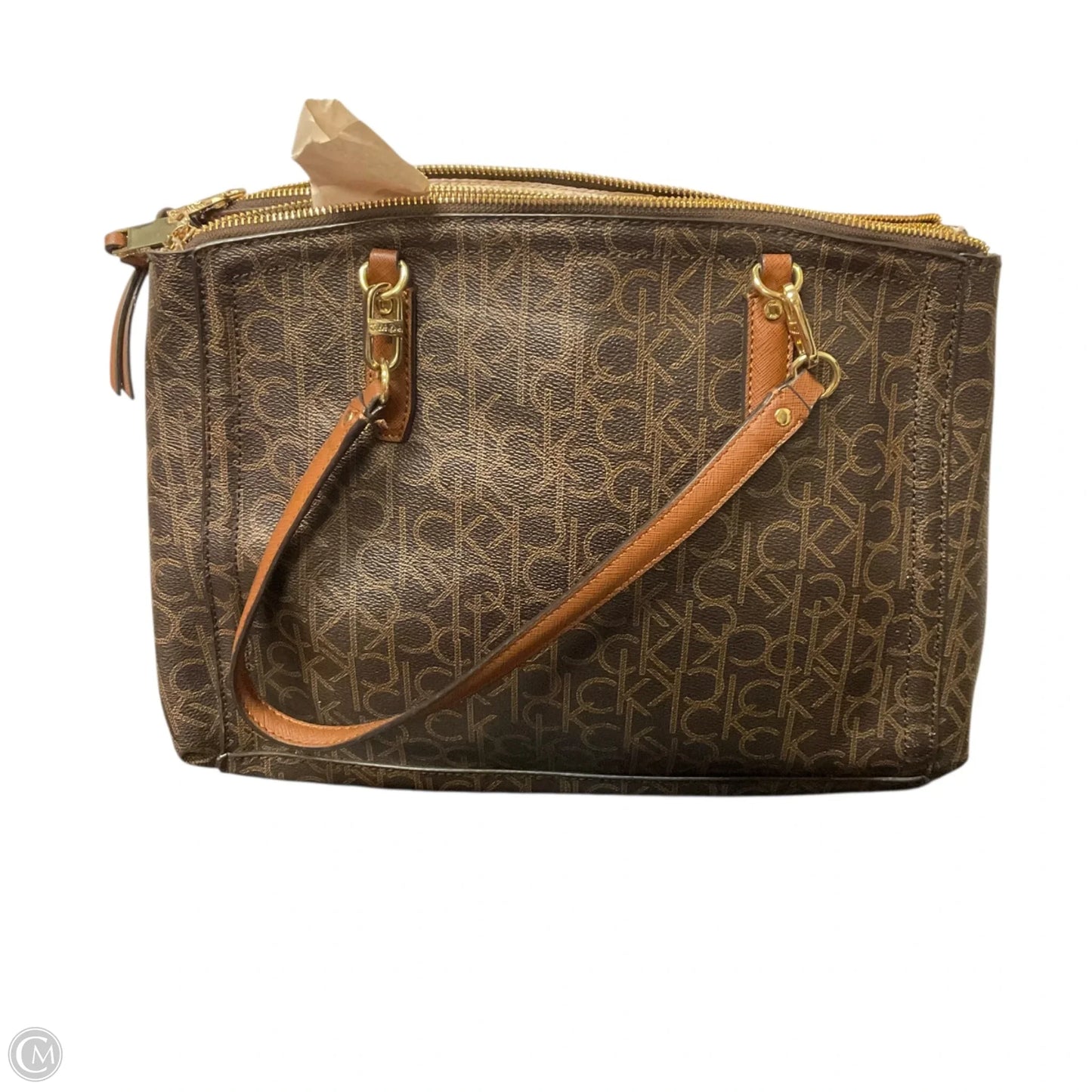 Handbag By Calvin Klein, Size: Medium