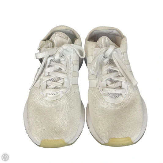 Shoes Athletic By Adidas In White, Size: 9