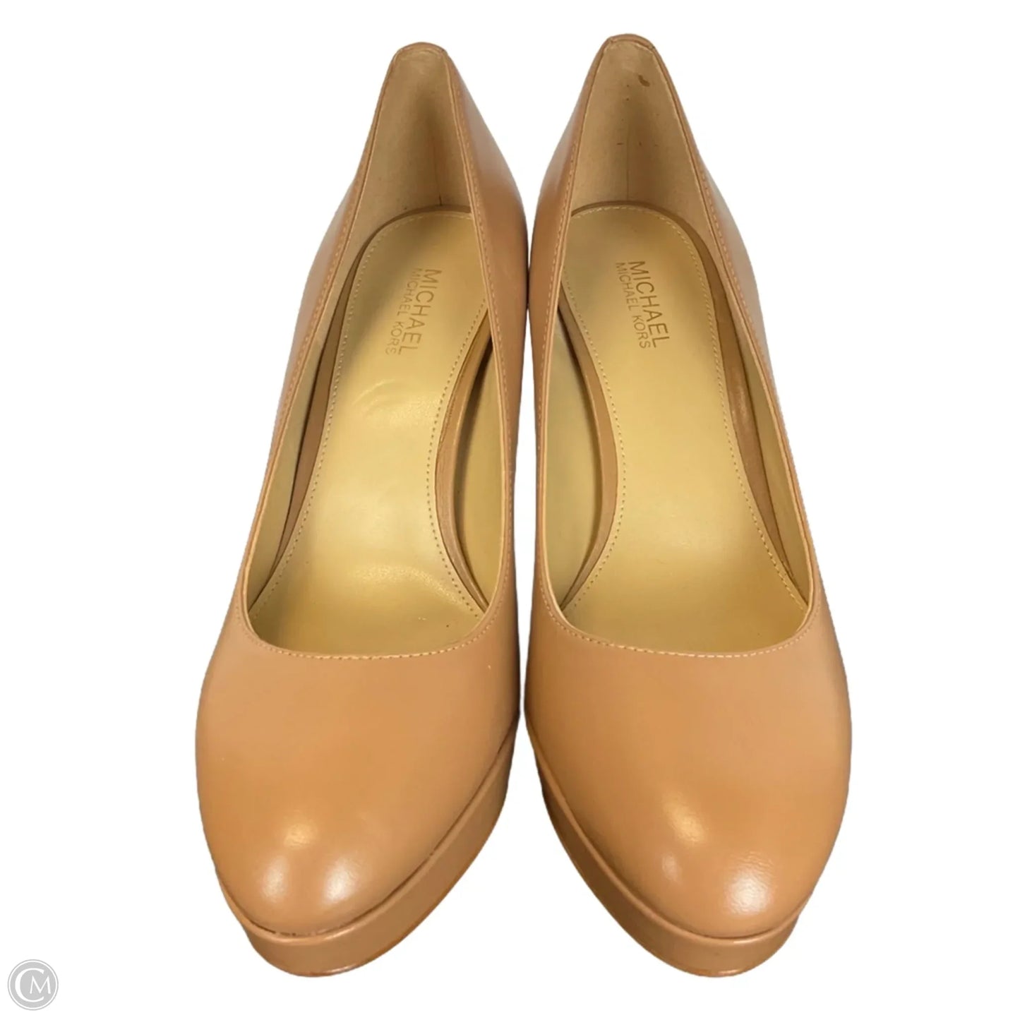 Shoes Designer By Michael Kors In Tan, Size: 6