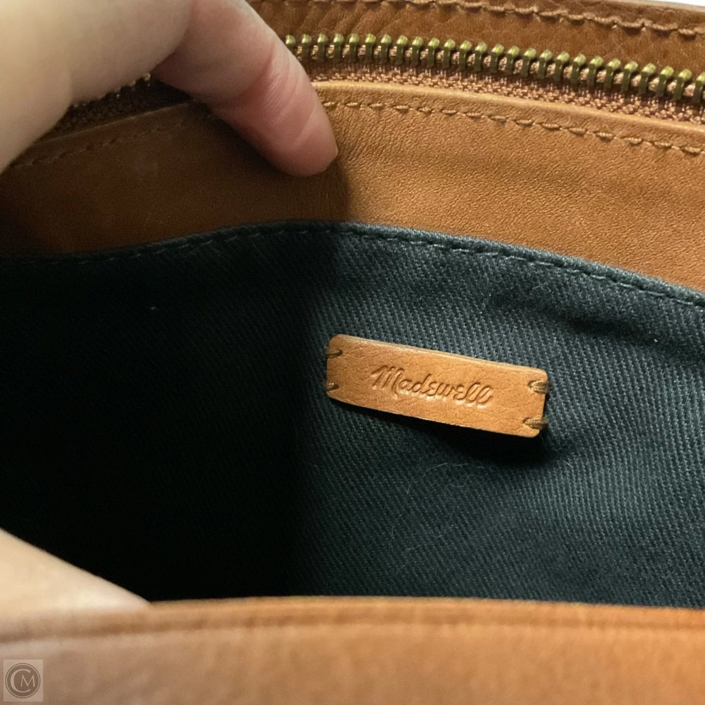 Crossbody Leather By Madewell, Size: Small