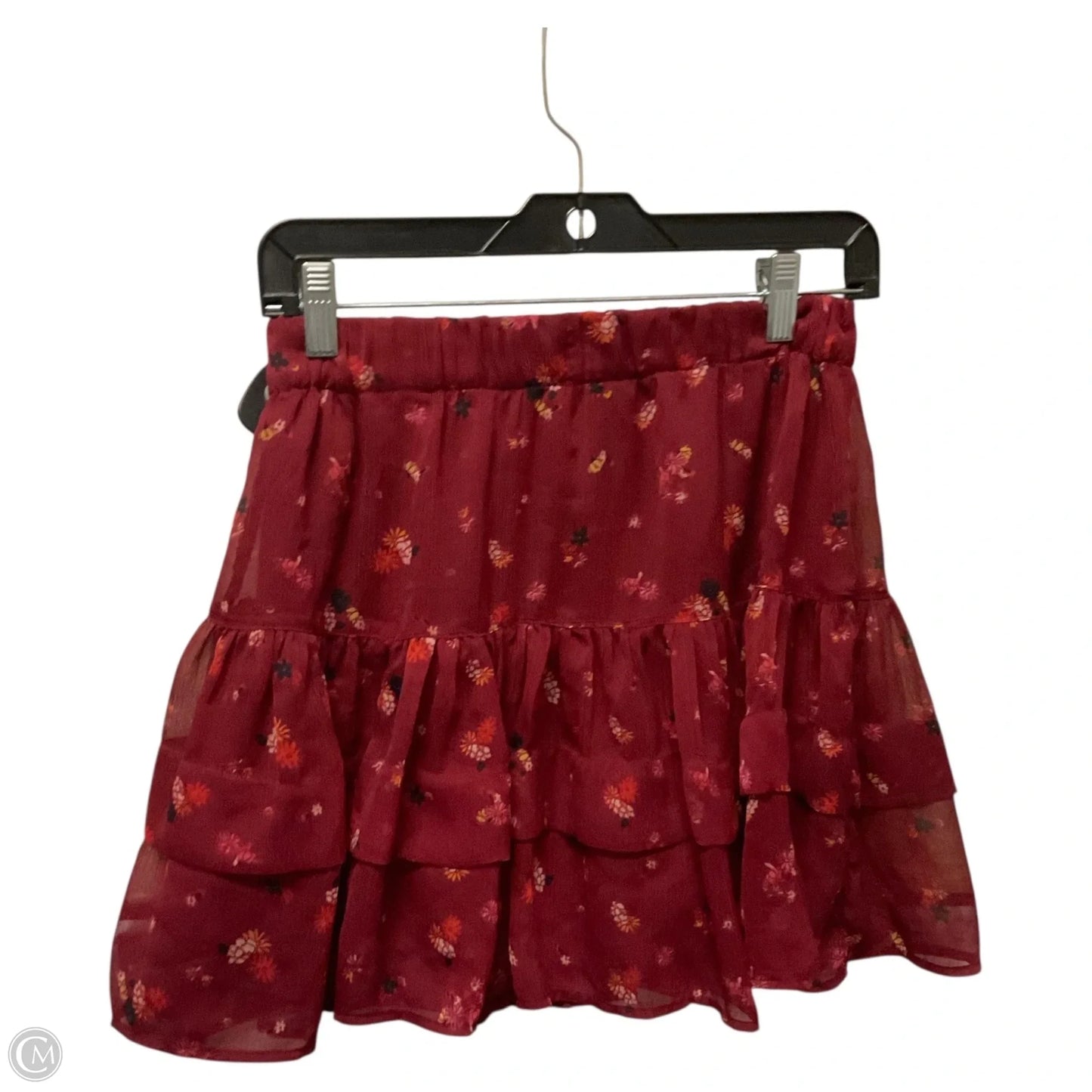 Skirt Mini & Short By Free People In Red, Size: Xs