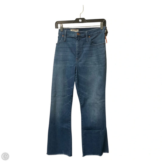Jeans Boot Cut By Madewell In Blue Denim, Size: 12