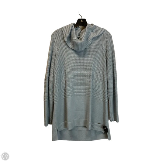 Sweater By Calvin Klein In Blue, Size: L