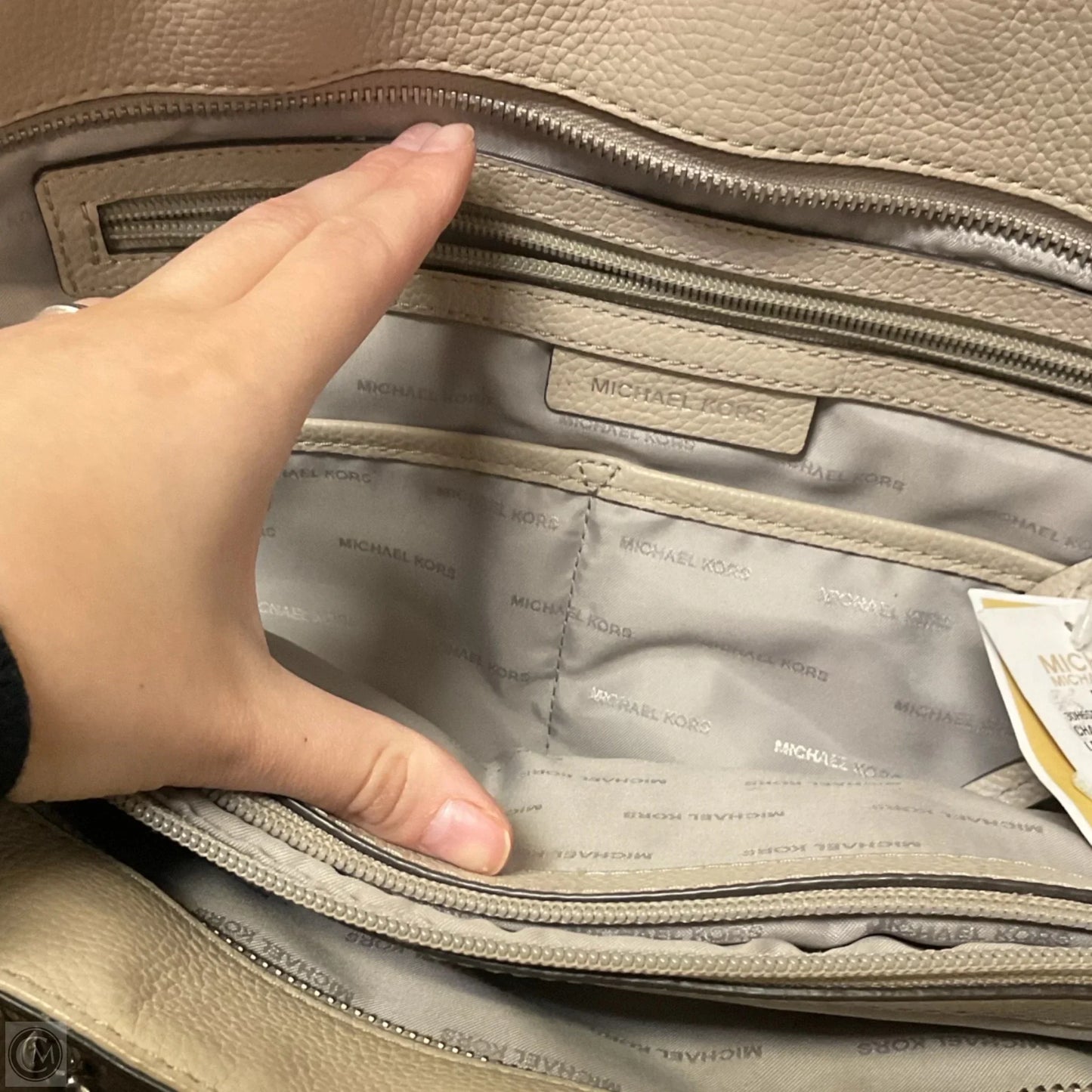 Handbag Designer By Michael Kors, Size: Large