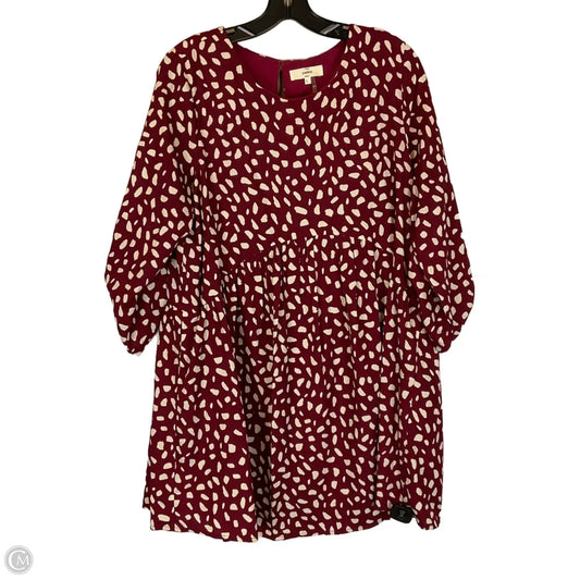 Dress Casual Short By Entro In Red, Size: L
