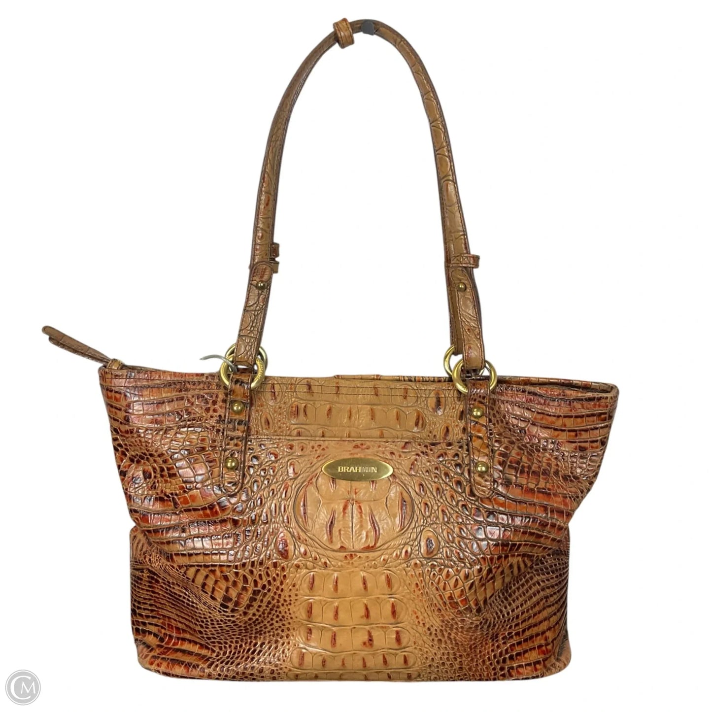 Handbag Designer By Brahmin, Size: Medium