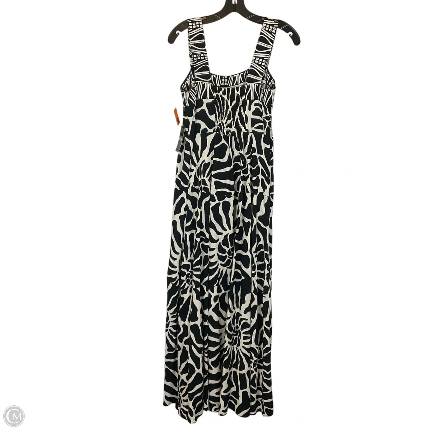 Dress Casual Maxi By Msk In Black & White, Size: S