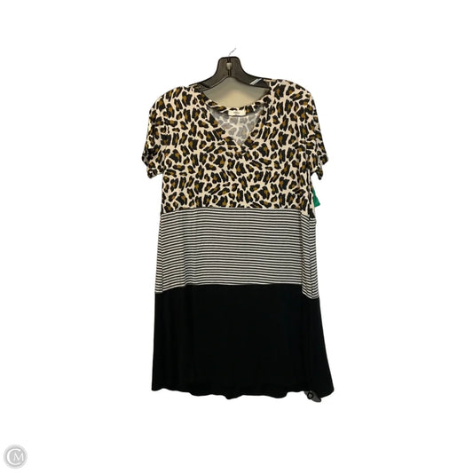 Dress Casual Short By Entro In Animal Print, Size: S
