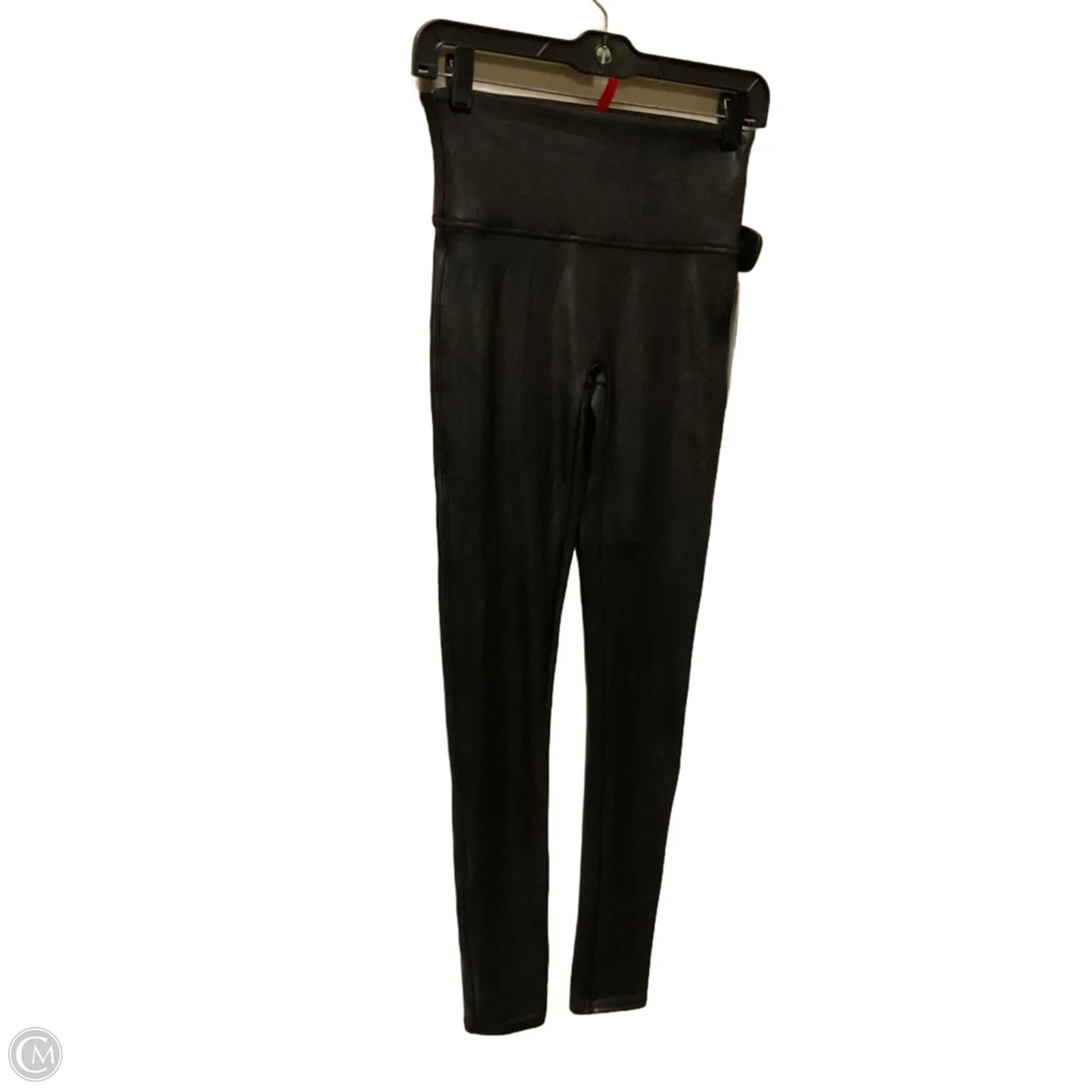 Athletic Leggings By Spanx In Black, Size: M