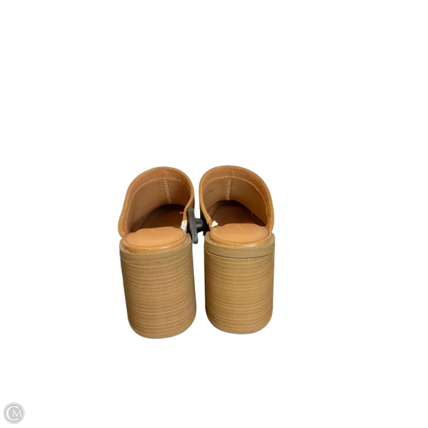 Shoes Heels Block By Universal Thread In Tan, Size: 10