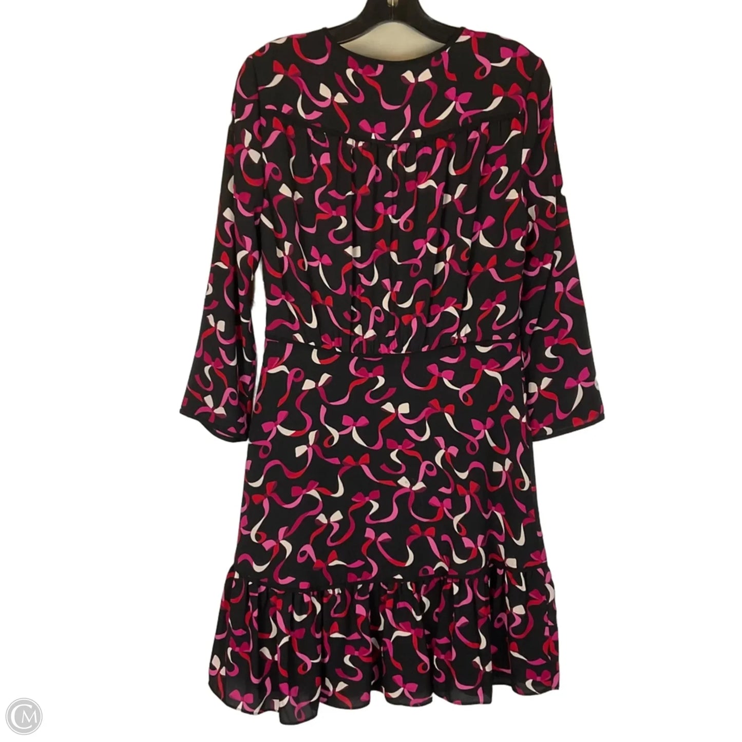 Dress Designer By Kate Spade In Black & Pink, Size: 6