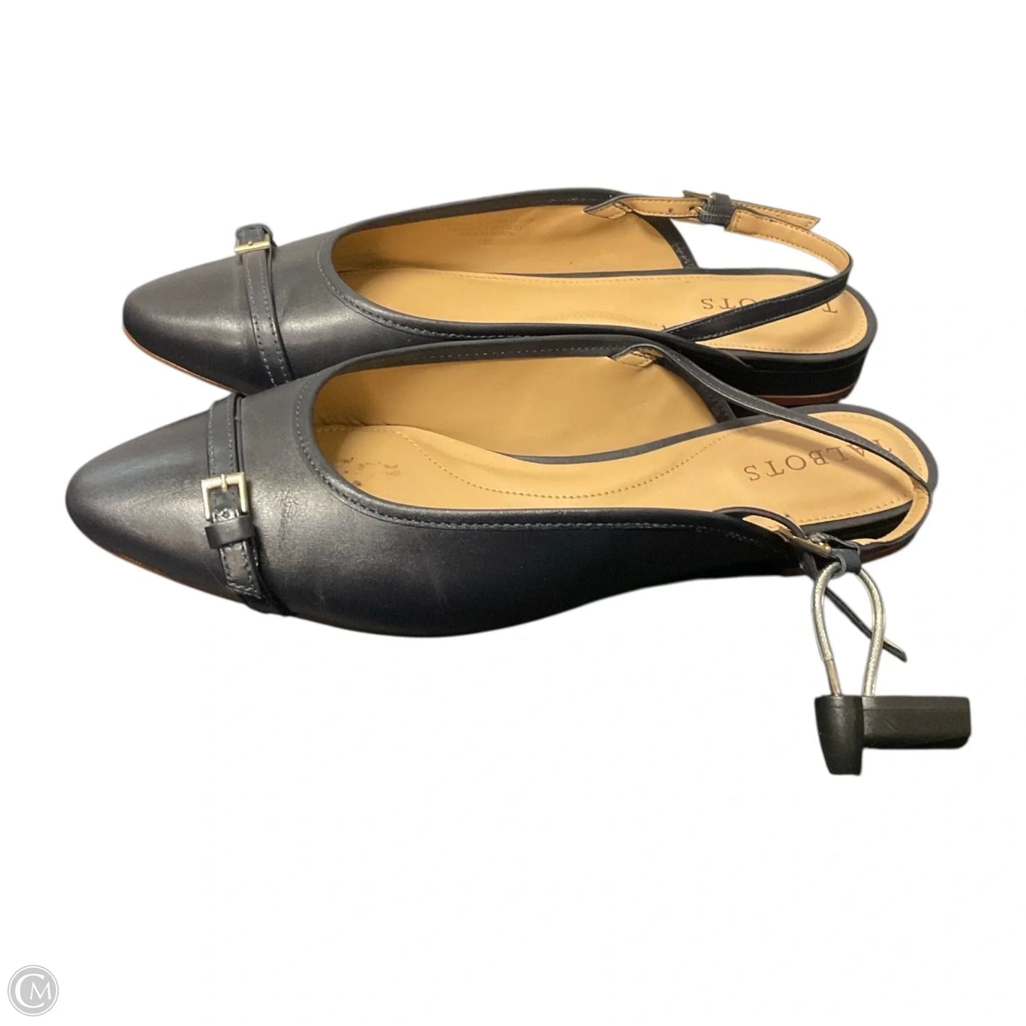 Shoes Flats By Talbots In Navy, Size: 8