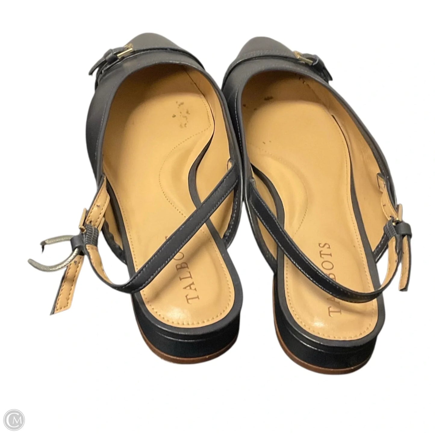 Shoes Flats By Talbots In Navy, Size: 8