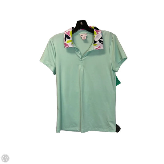 Athletic Top Short Sleeve By Tommy Bahama In Green, Size: M